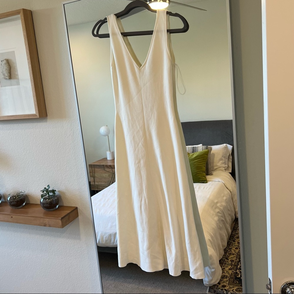 Zara white dress